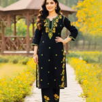 Floral Embroidered Kurta Set